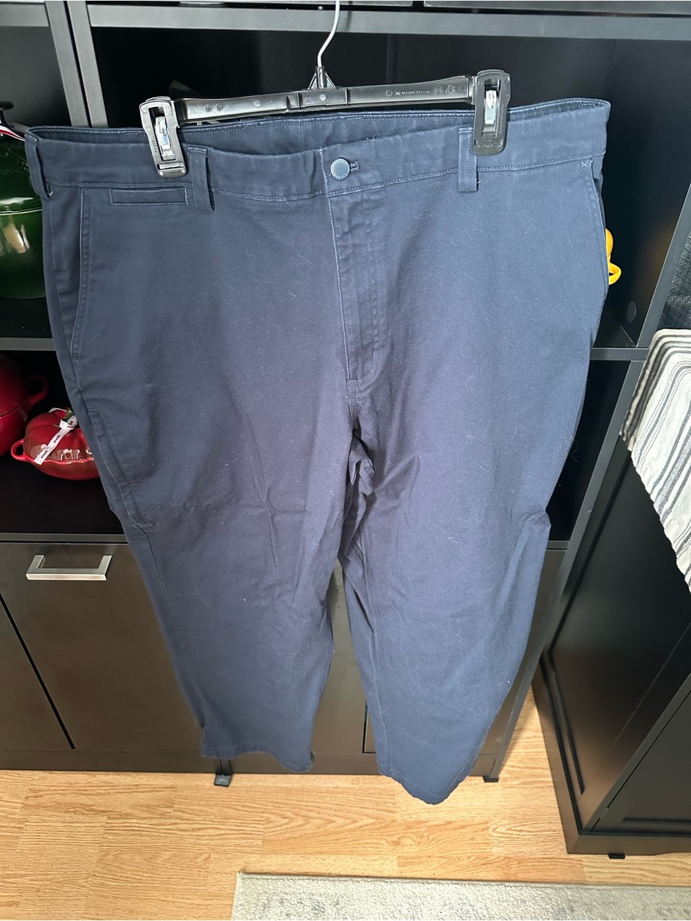 Men's Navy Casual Pants - Duluth trading Company 40x30